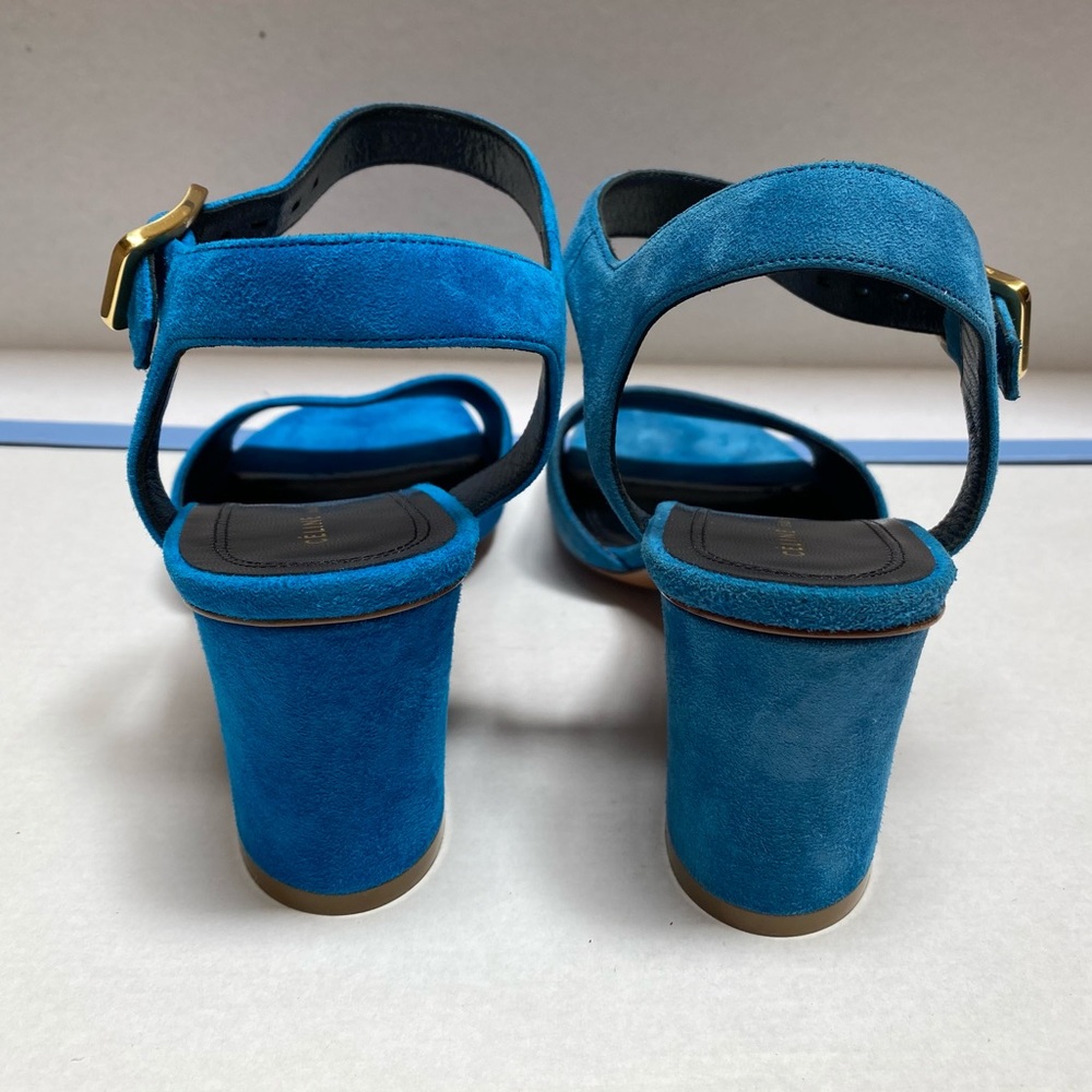 NIB Celine Blue suede sandals, 36 - Picture 6 of 10